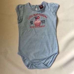 One piece infant girls new sizes 18 months or 24 months July 4th Fun To The 4TH